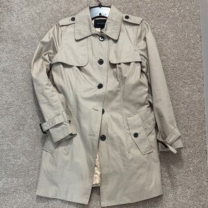 Banana Republic Light Tan Trench Coat
